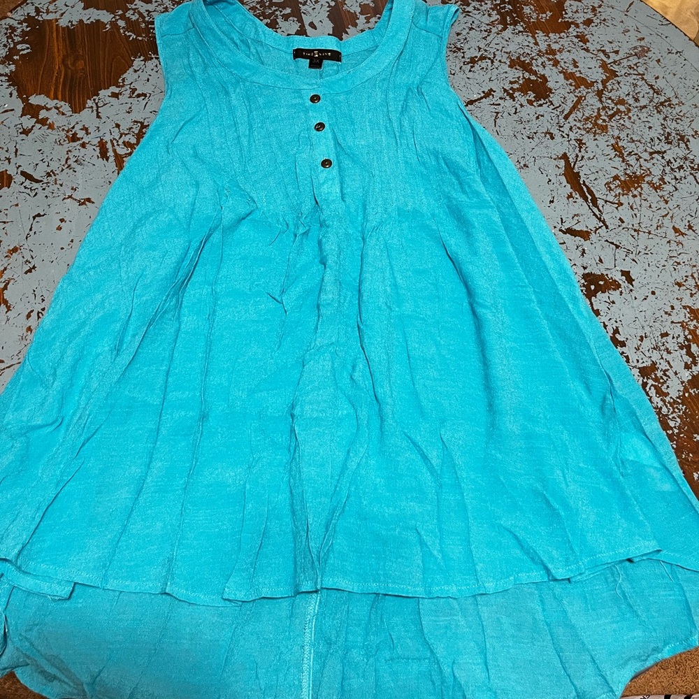 Stylish Teal women’s blouse.
